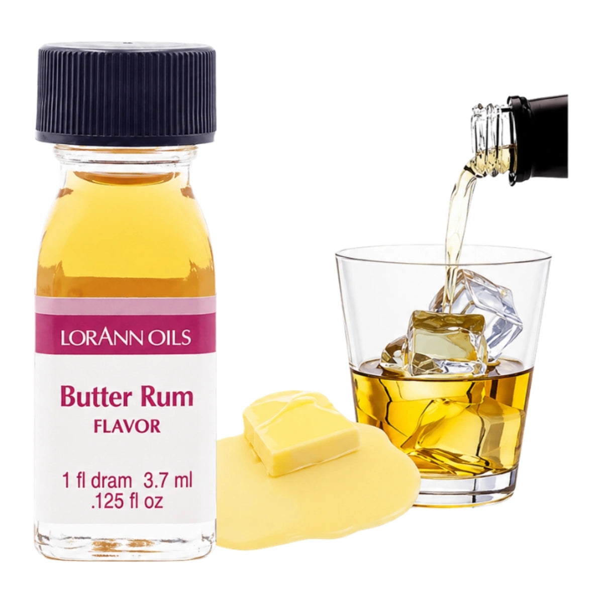 Butter Rum Buttercream Batter Flavour Oil - Lorann
