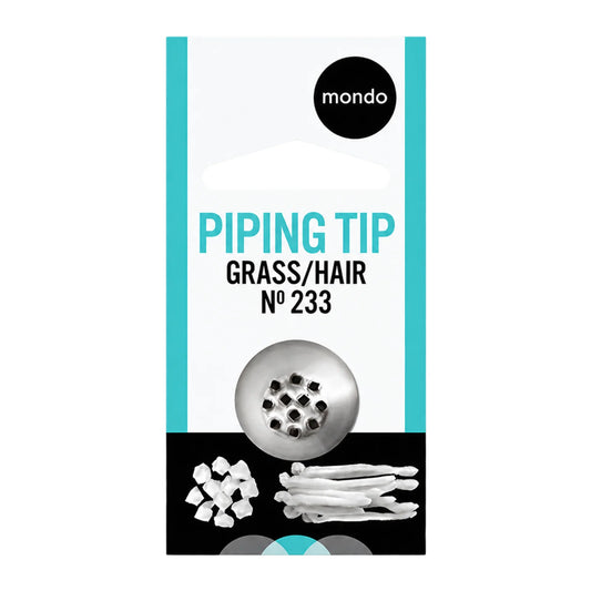 #233 S Grass Hair Piping Tip - Mondo