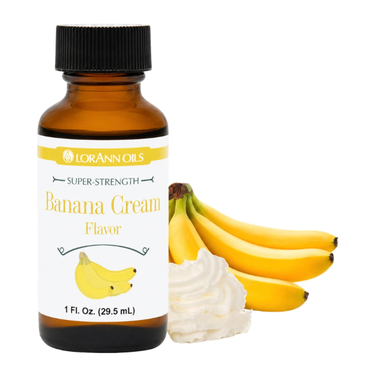 Banana Cream Super Strength Flavours 1oz - Lorann
