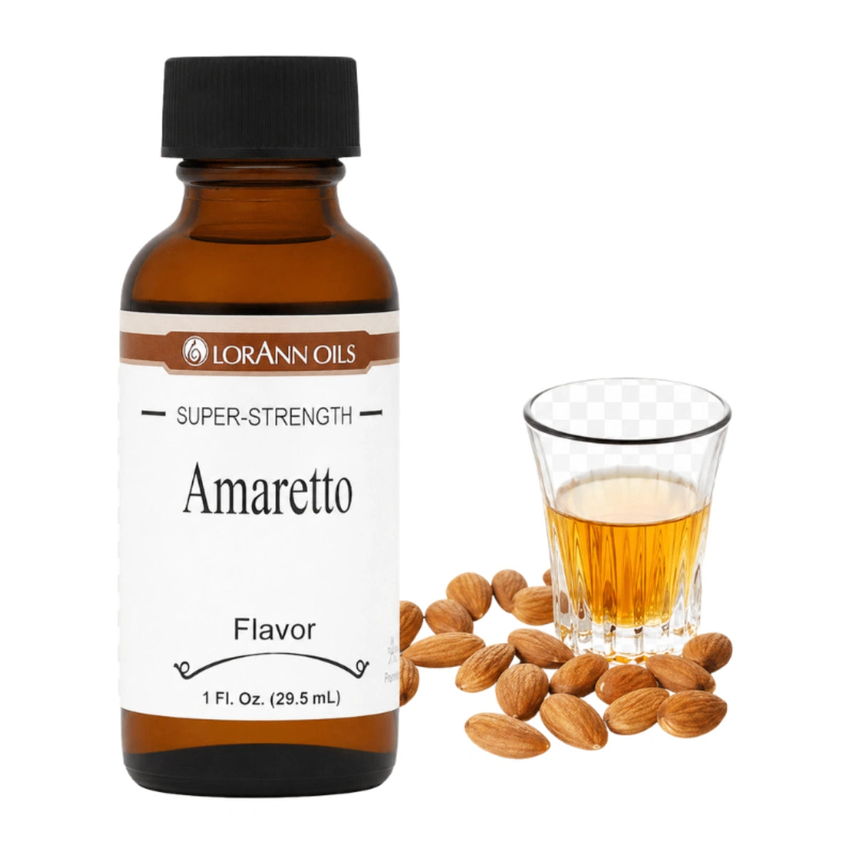 Amaretto Super Strength Flavours 1oz - Lorann
