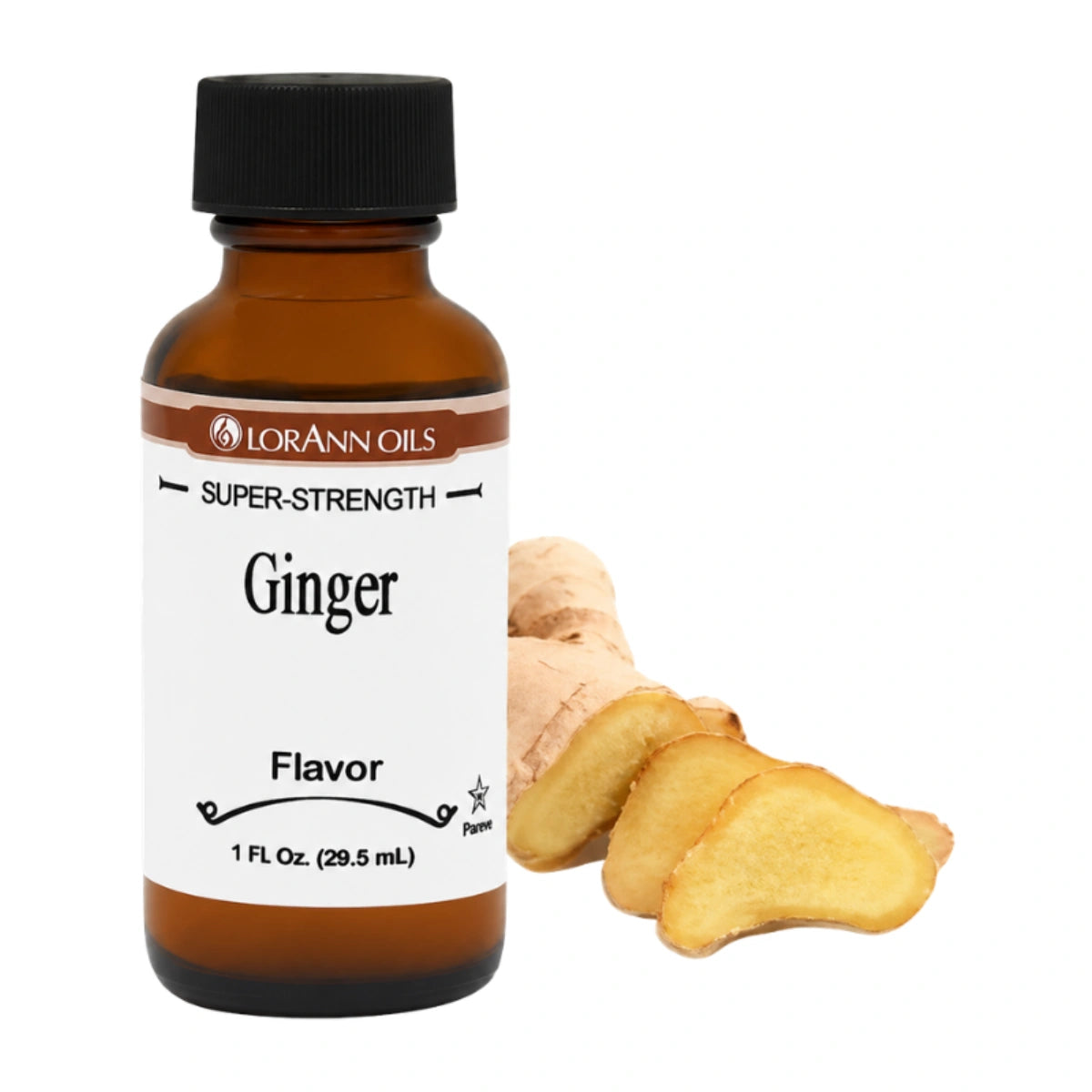 Ginger Oil Super Strength Flavours 1oz - Lorann