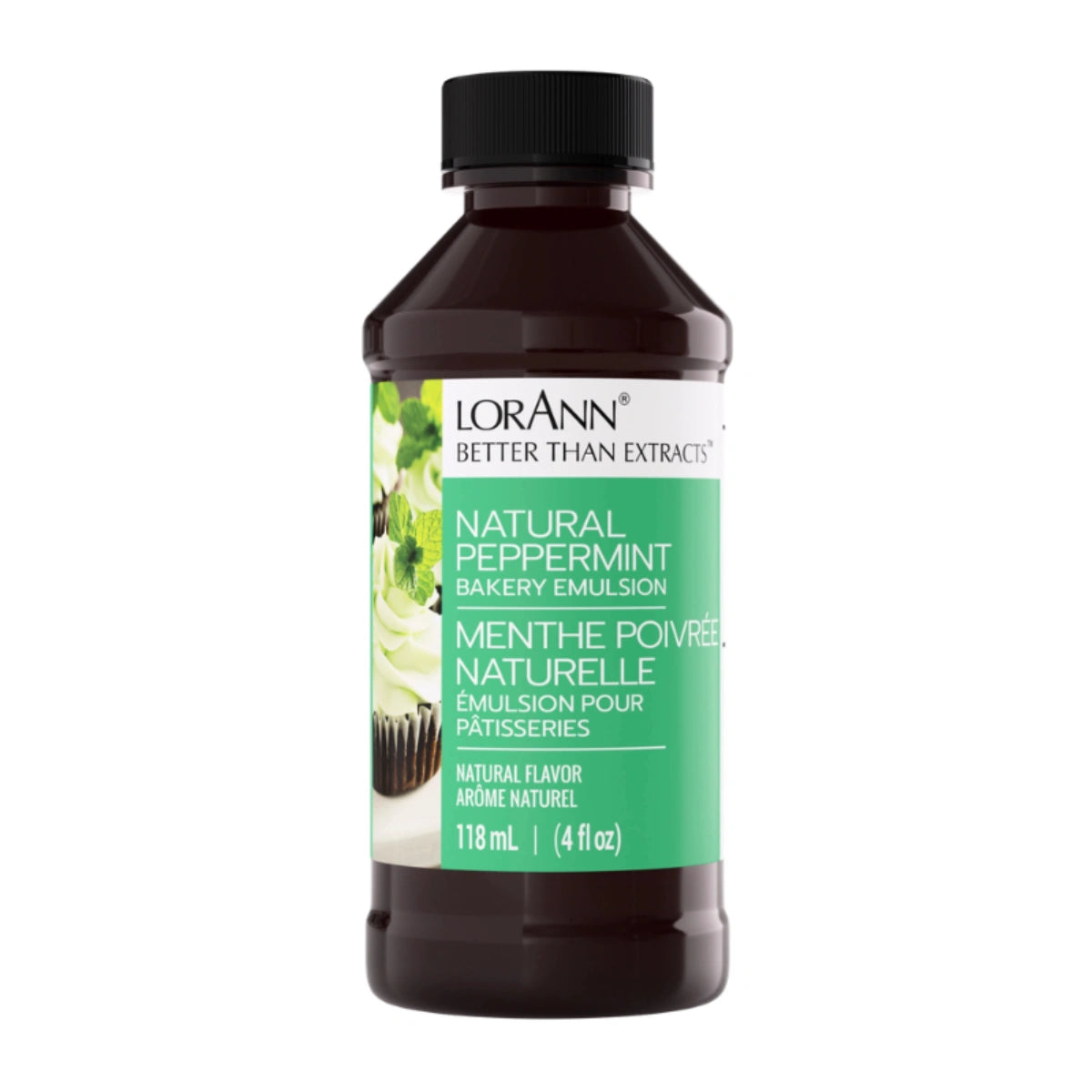 Peppermint Flavour (Natural) Bakery Emulsion - Lorann