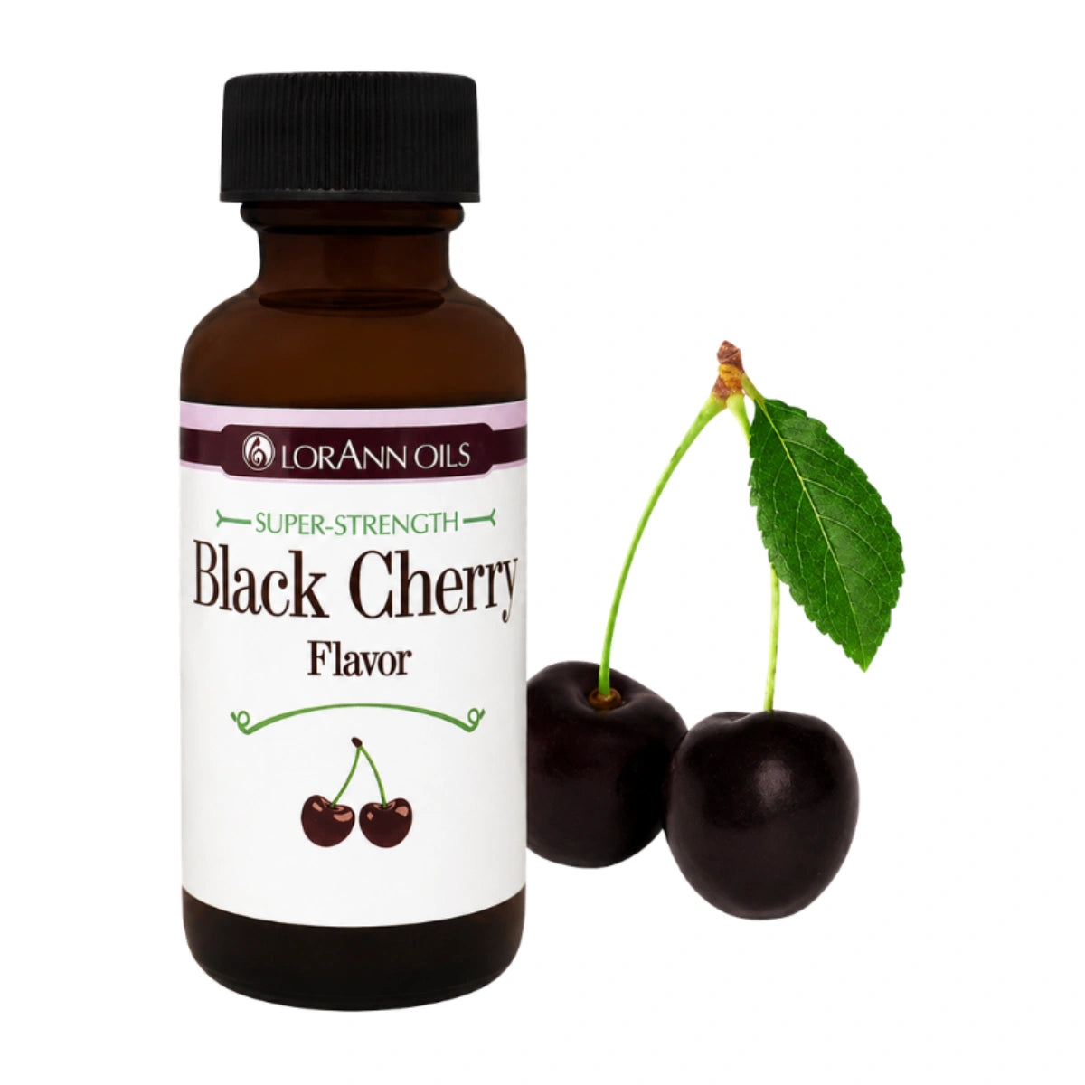 Black Cherry Super Strength Flavours 1oz - Lorann
