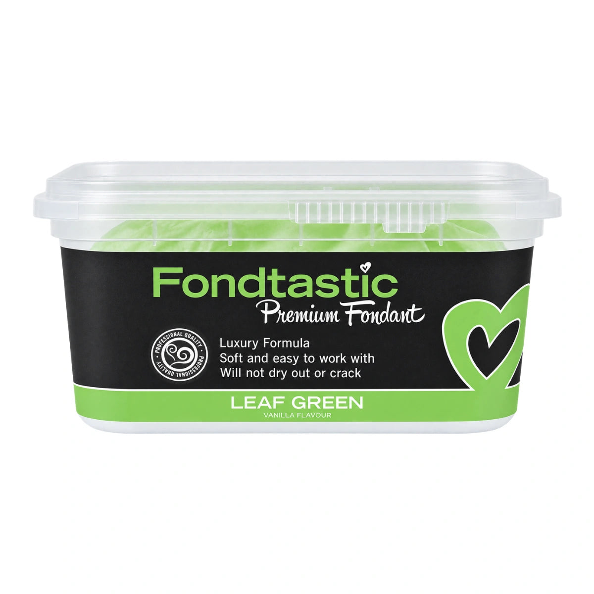 Leaf Green Premium Fondant 250g - Fondtastic