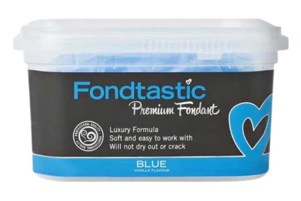 Blue Premium Fondant 250g - Fondtastic