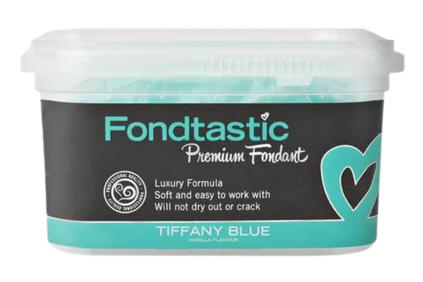 Blue Tiffany - Premium Fondant 250g - Fondtastic
