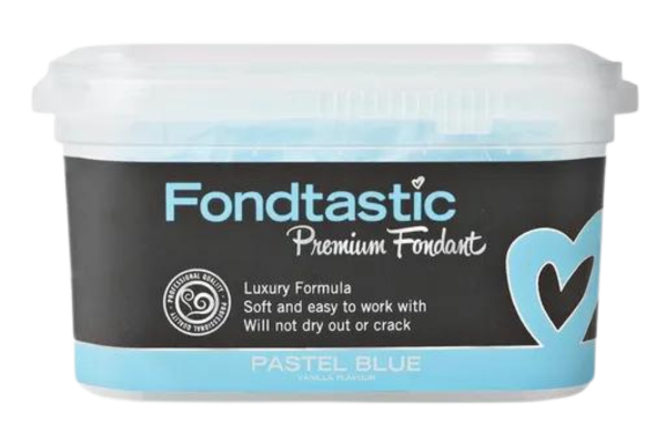 Pastel Blue - Premium Fondant 250g - Fondtastic