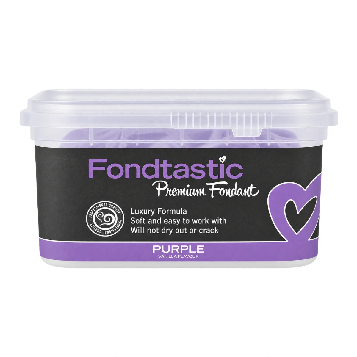 Purple Premium Fondant 250g - Fondtastic