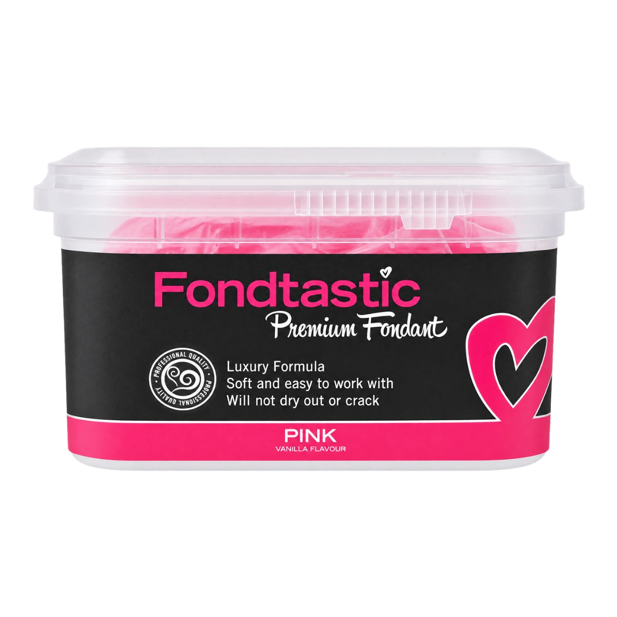 Pink Premium Fondant 250g - Fondtastic