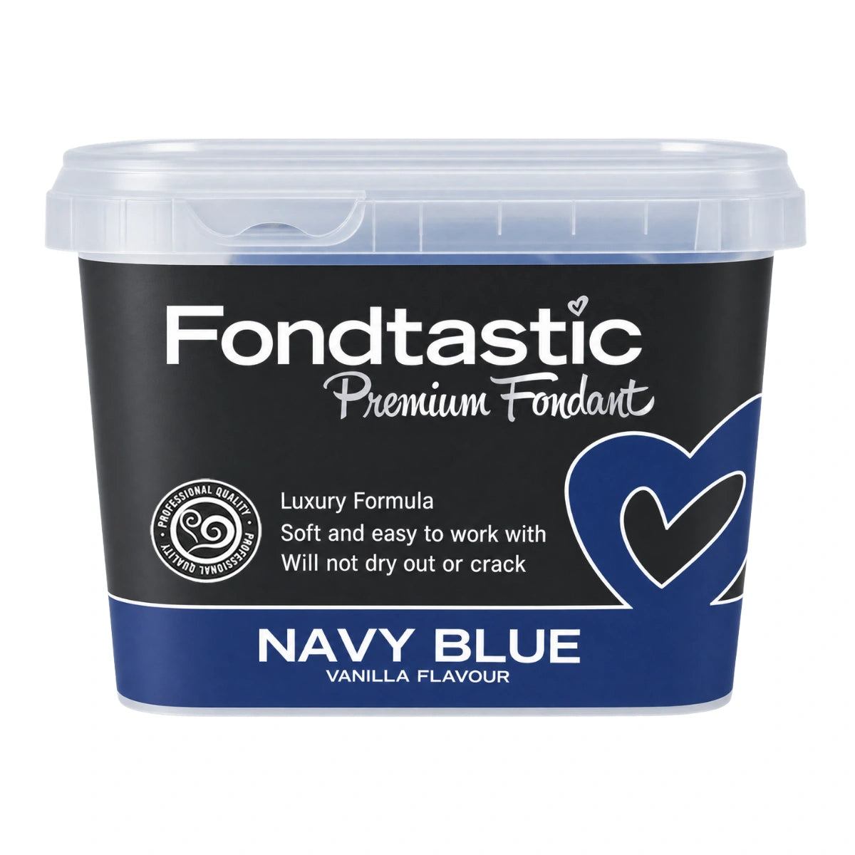 Blue Navy - Premium Fondant 1kg - Fondtastic