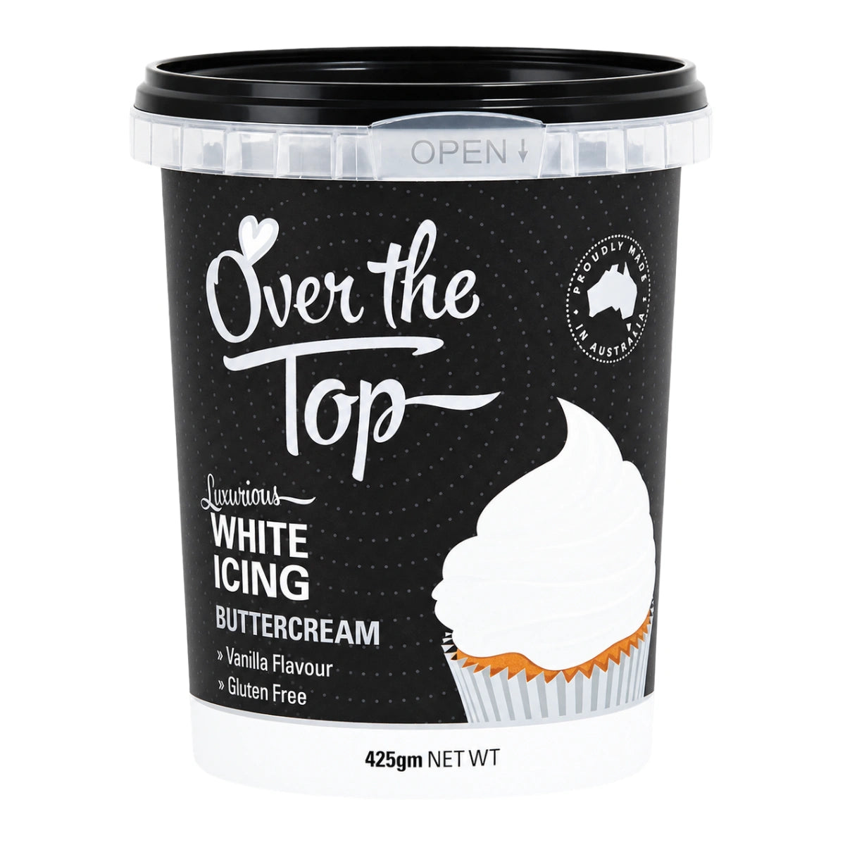 White Buttercream 425g - Over The Top