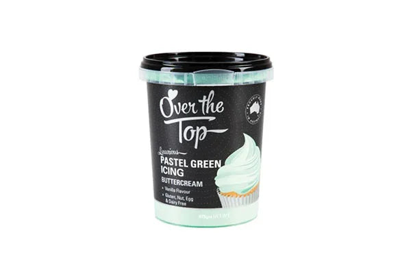 Pastel Green Buttercream 425g - Over The Top