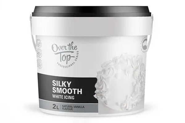 White (1.7kg) OTT Silky Smooth Icing 2L - Over The Top