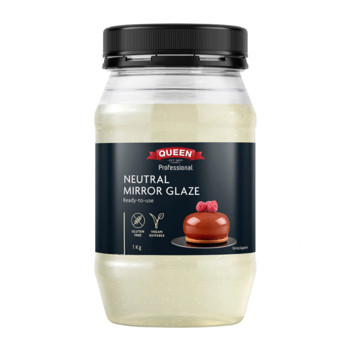 Neutral Mirror Glaze 1kg - Queen Professional