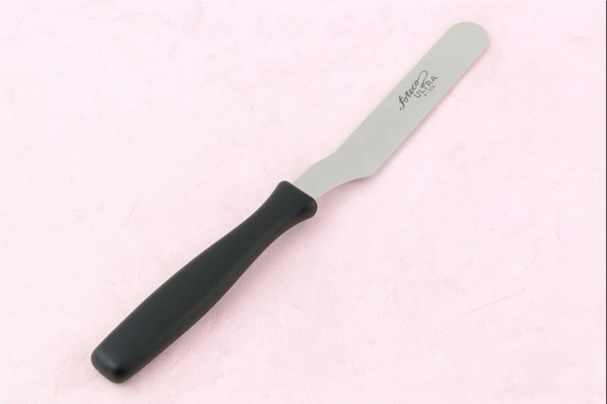 Ateco Spatula - 4.5in Offset Spatula with Plastic Handle