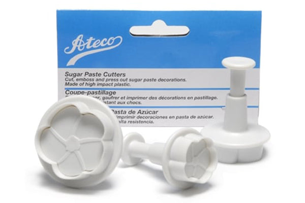Daffodil Sugar Paste Plunger Cutters Set - Ateco