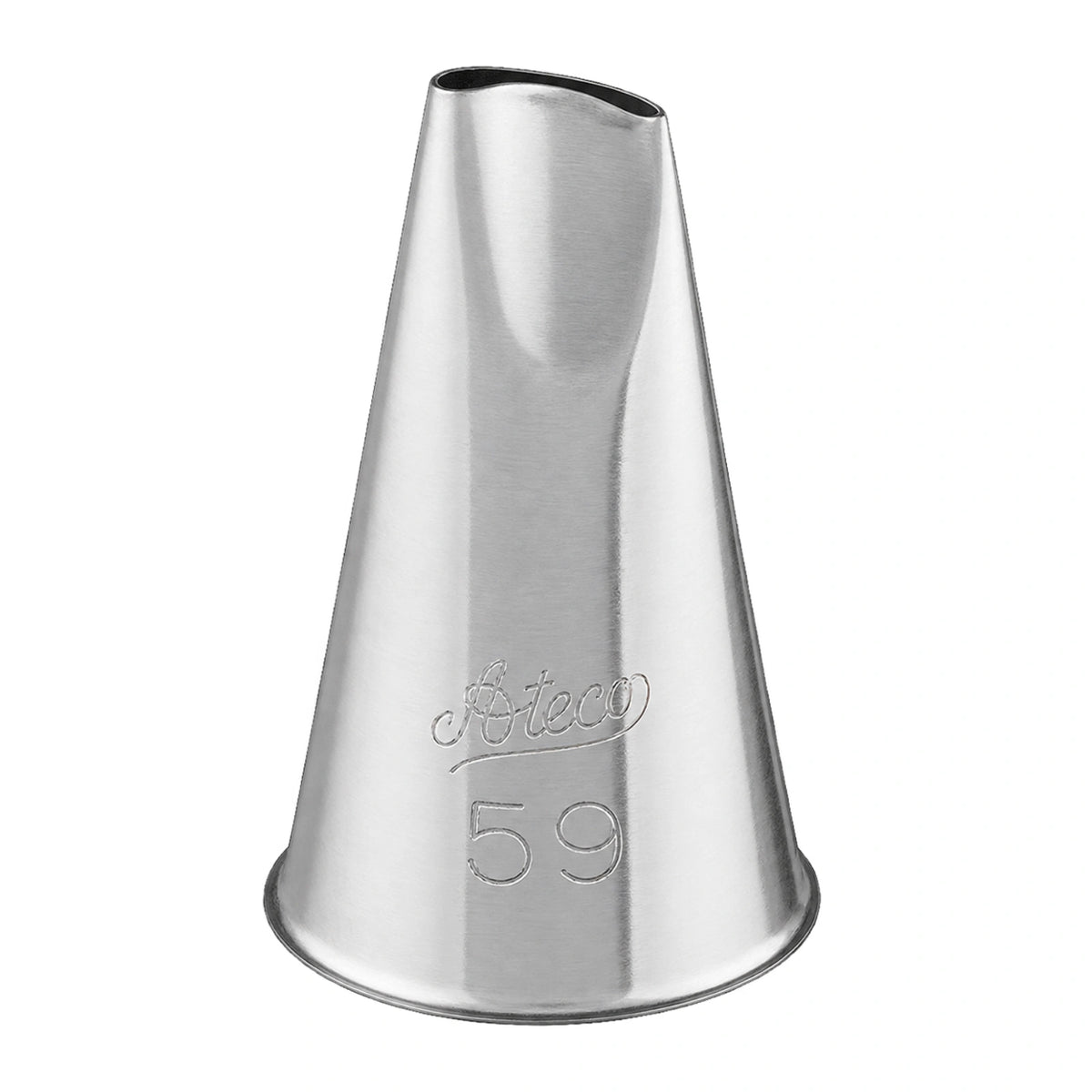 Curved Petal Tube No 59 Piping Tip - Ateco