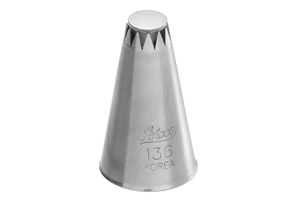 Daisy Tube No 136 Piping Tip - Ateco