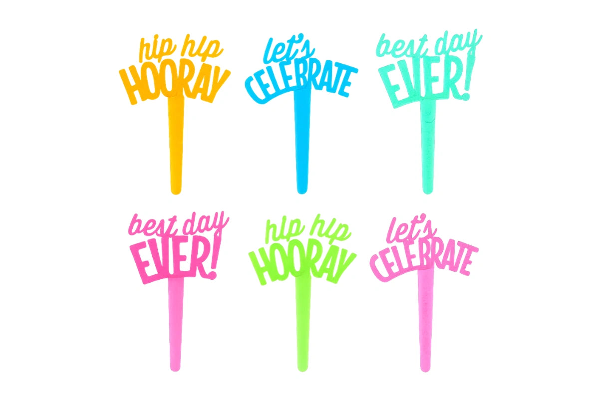 Celebratory Sayings Decopics - Bakery Crafts