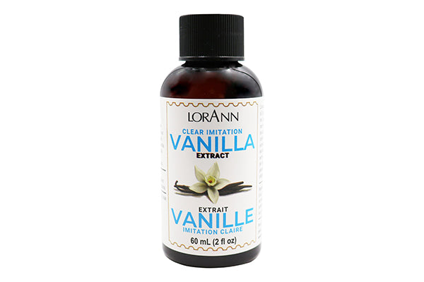 Clear Vanilla Imitation Extract 2oz - Lorann