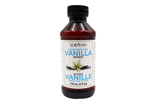 Clear Vanilla Extract - Double Strength 118.3ml - Lorann