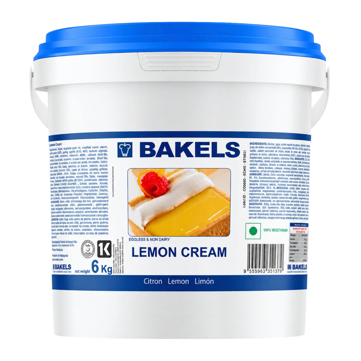 Lemon Creme 6kg - Bakels