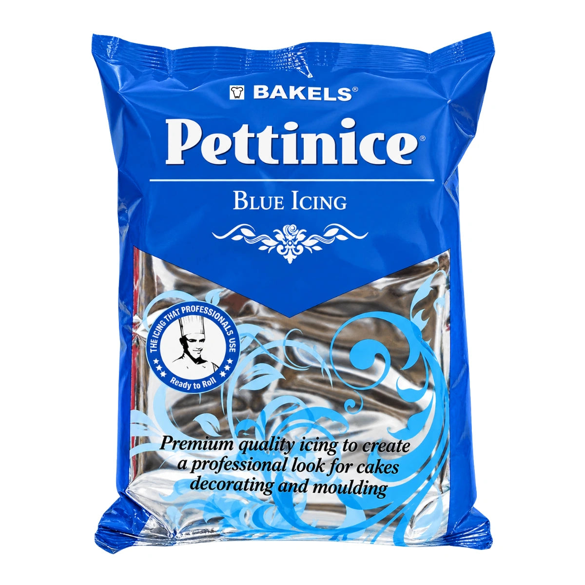 Blue Fondant Pettinice RTR Icing 750g - Bakels
