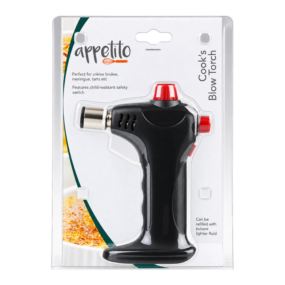 Black Appetito Cooks Blow Torch - D.Line