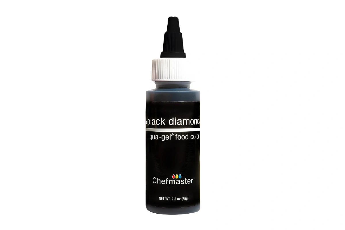 Black Diamond Liqua-Gel Food Colouring 2.3oz / 65g - Chefmaster