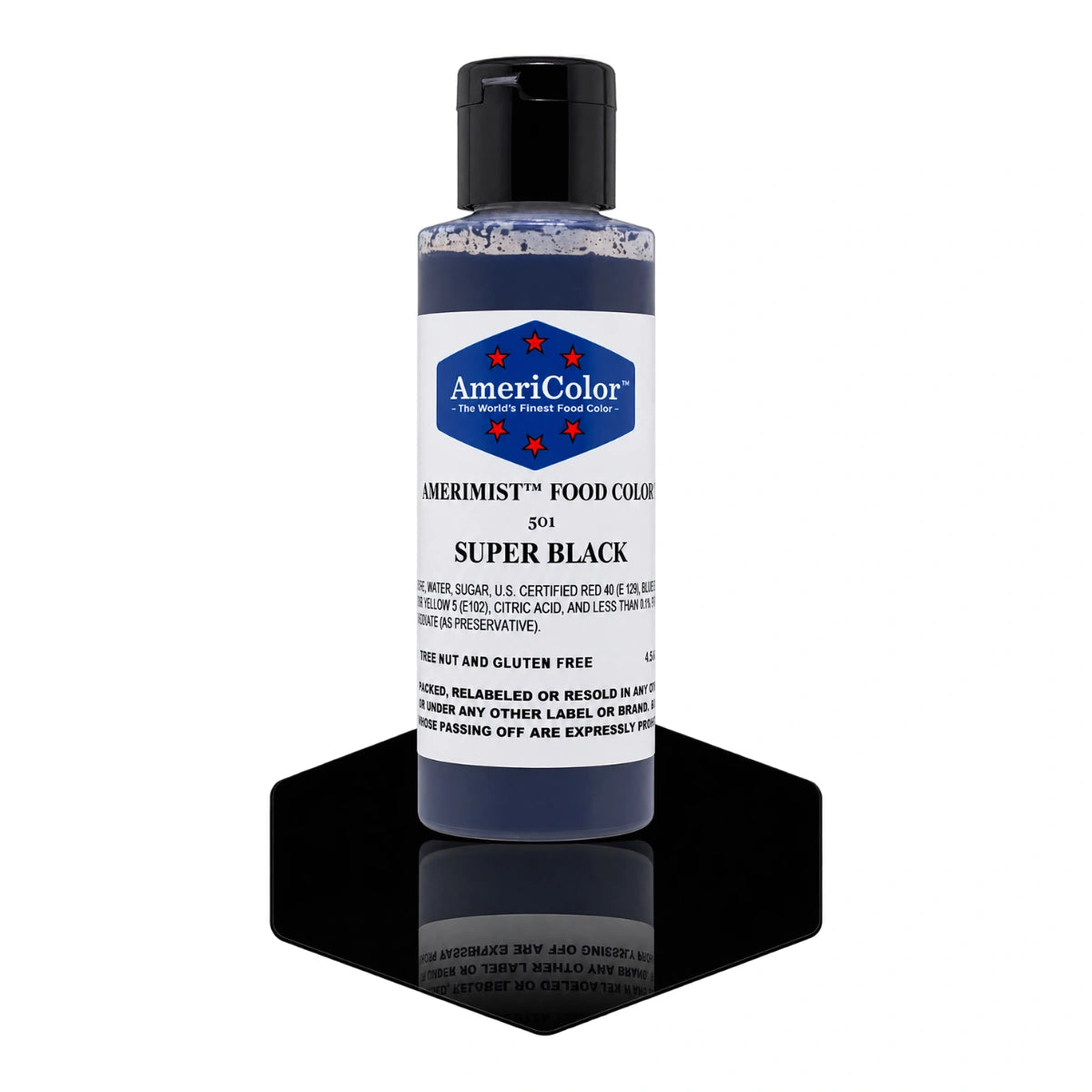 Super Black Amerimist Airbrush 4.5oz - Americolor