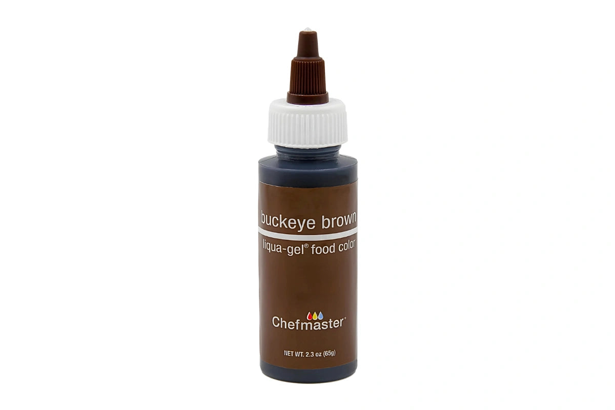 Brown Buckeye Liqua-Gel Food Colouring 2.3oz / 65g - Chefmaster