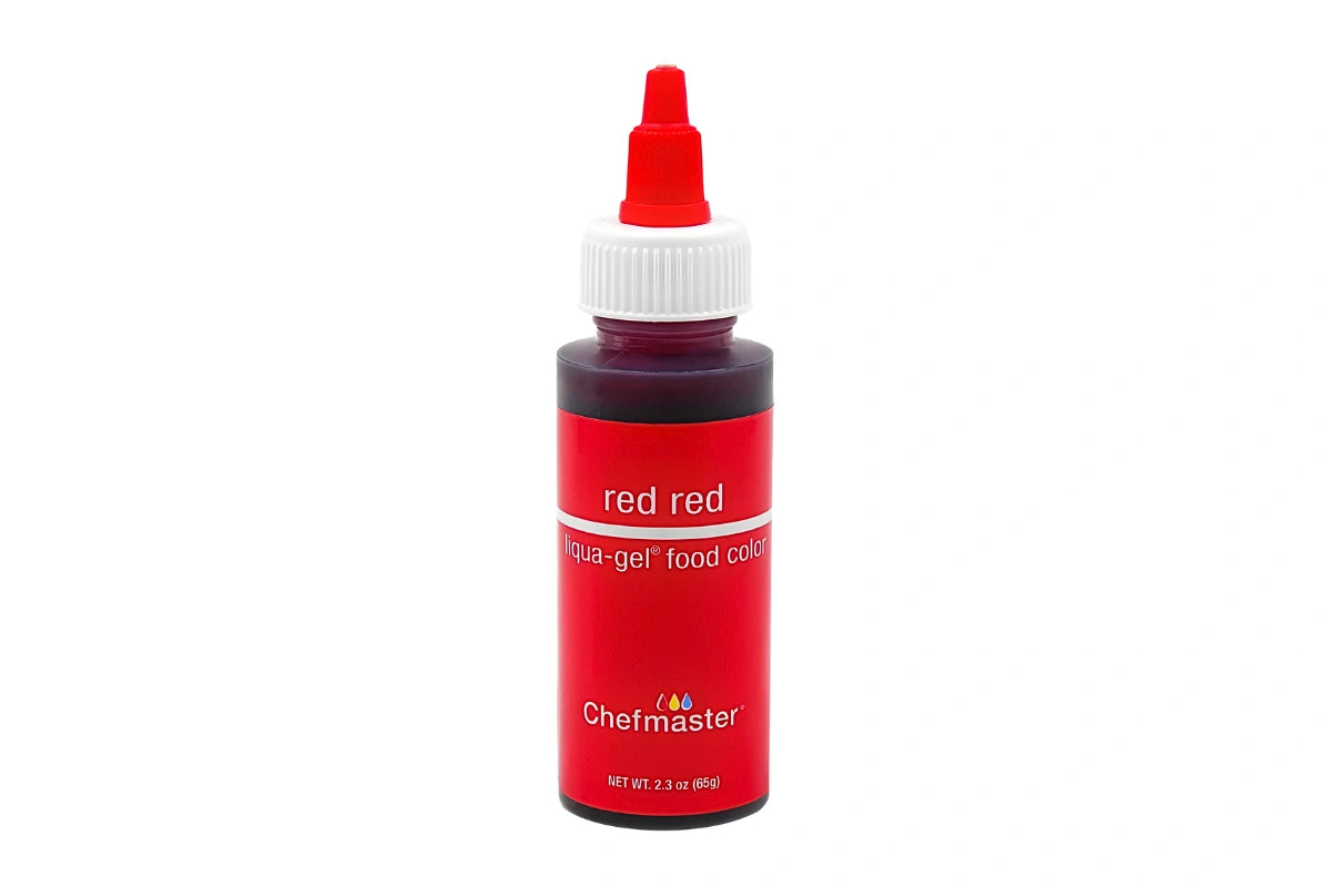 Red Liqua-Gel Food Colouring 2.3oz / 65g - Chefmaster