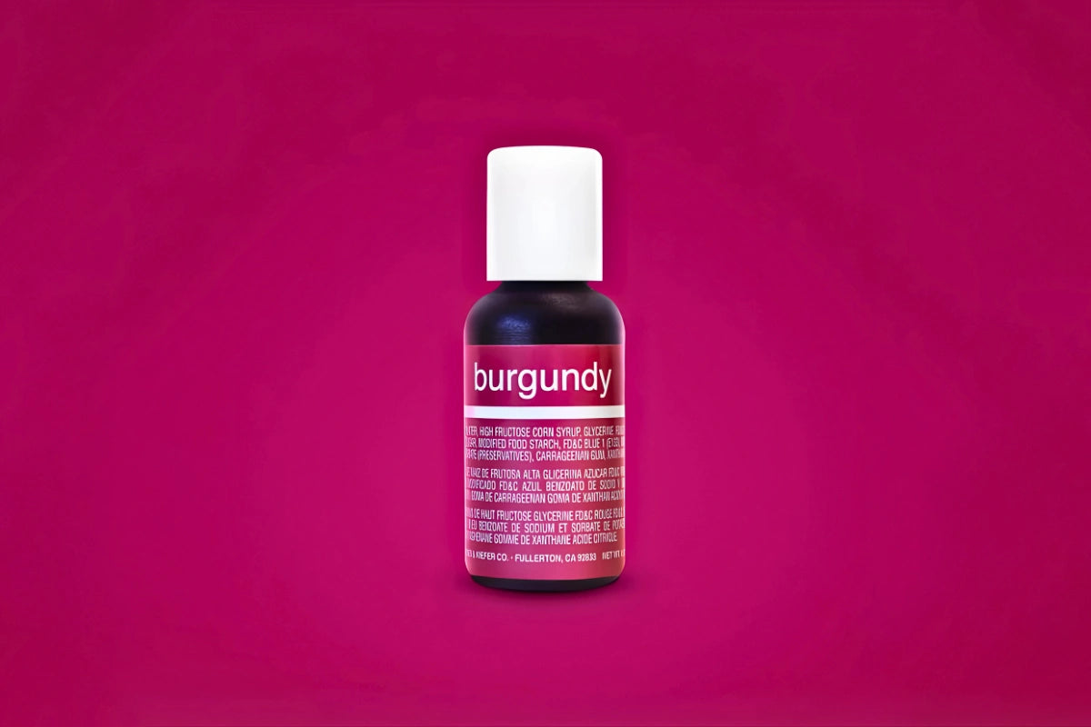 Burgundy Wine Liqua-Gel Food Colouring 0.7oz / 20g - Chefmaster