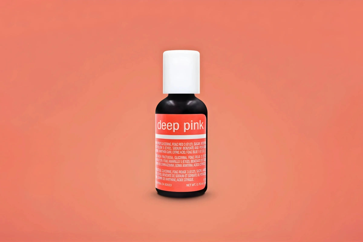 Deep Pink Liqua-Gel Food Colouring 0.7oz / 20g - Chefmaster