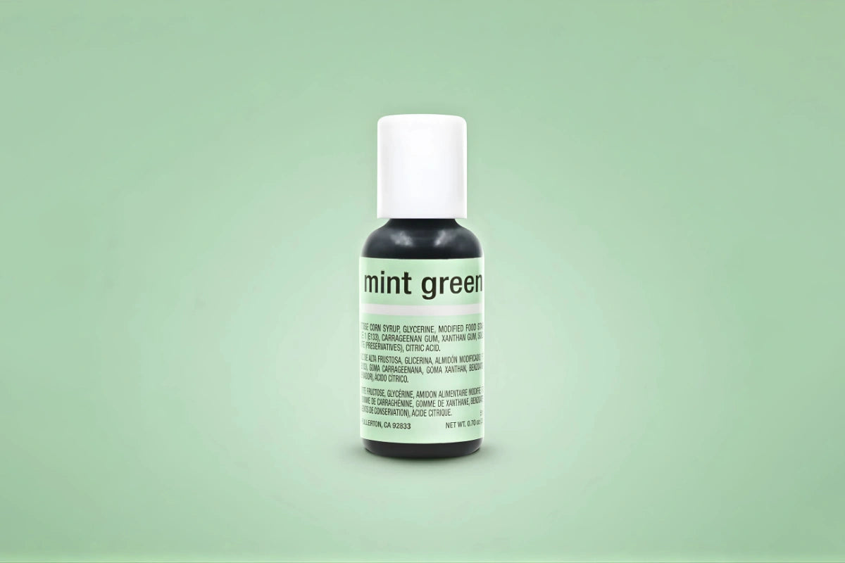 Green Mint Liqua-Gel Food Colouring 0.7oz / 20g - Chefmaster