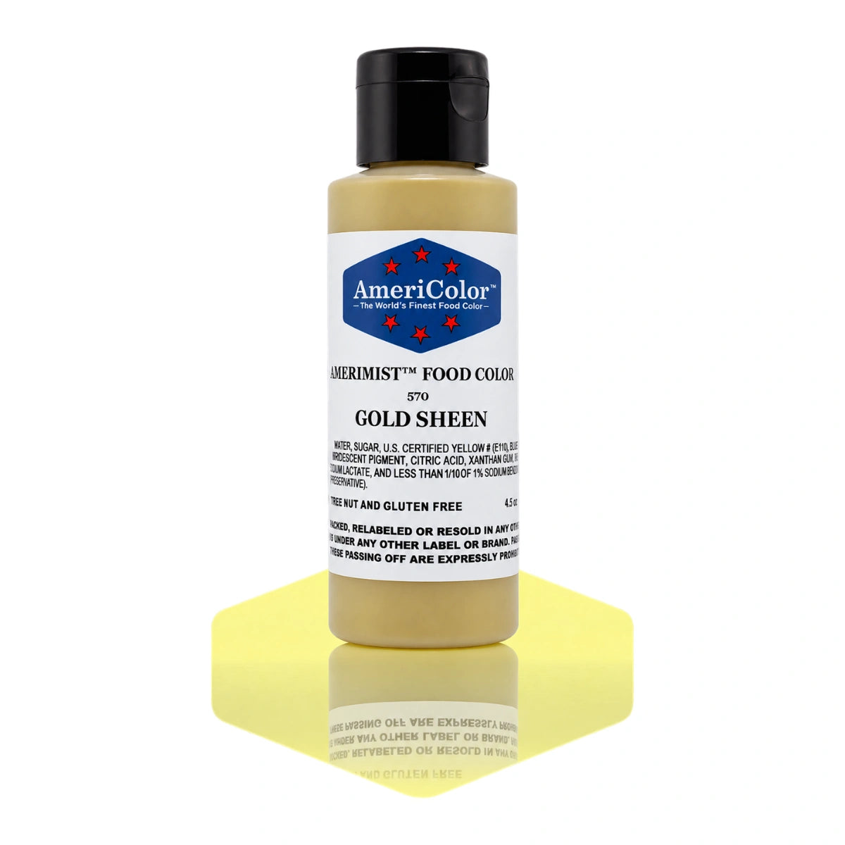 Gold Sheen Amerimist Airbrush 4.5oz - Americolor