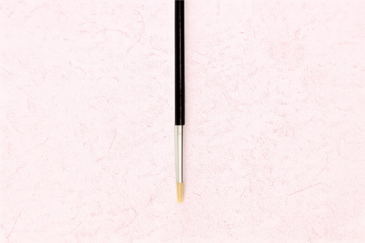 FLAT TIP HOG HAIR PAINT BRUSH RENOIR - Size 0