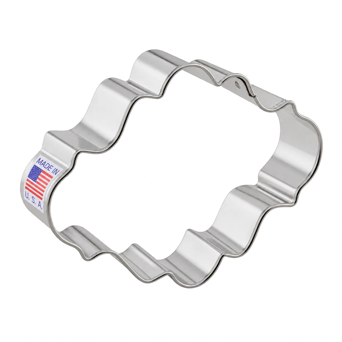 Oval Plaque Cookie Cutter - Ann Clark