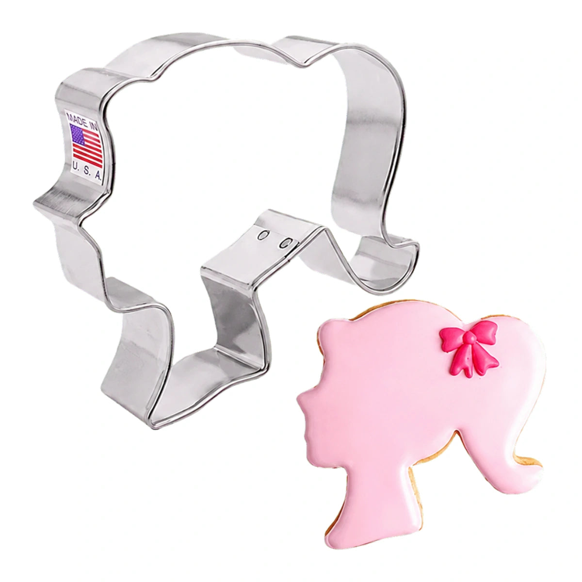 Doll Head Cookie Cutter - Ann Clark