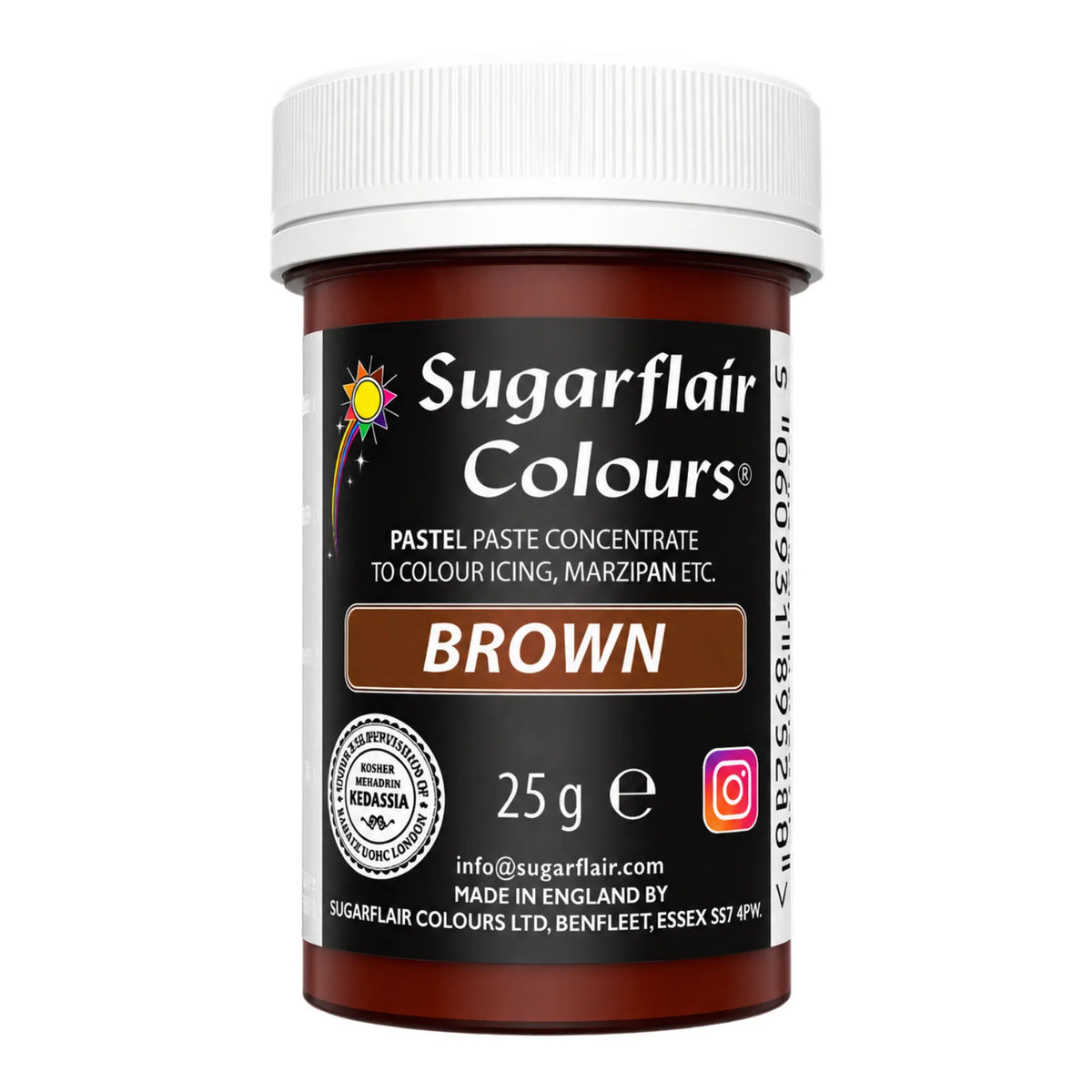Pastel Brown Paste - Food Colour 25g - Sugarflair