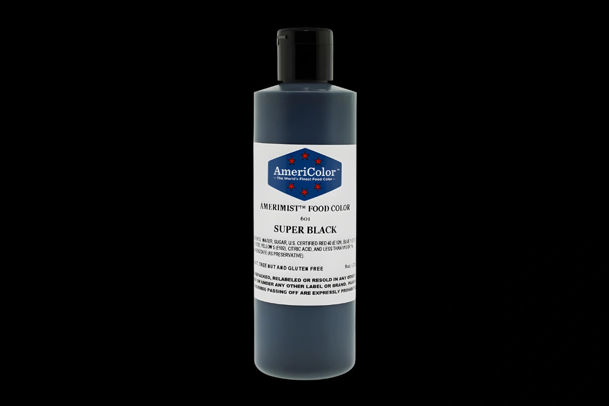 9oz AmeriMist Airbrush Americolor - SUPER BLACK