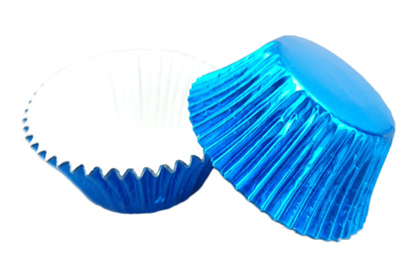 Royal Blue Large - Plain Baking Cupcake Case (25 Pack) - Gateau Art