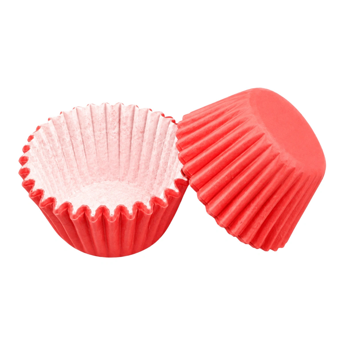 Red Mini 25mm Grease-Proof Cupcake Cases - 50 Pieces - Cupcake Case