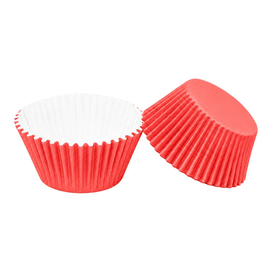 Red Large Grease-Proof Cupcake Cases- 50 Pieces - Cupcake Case