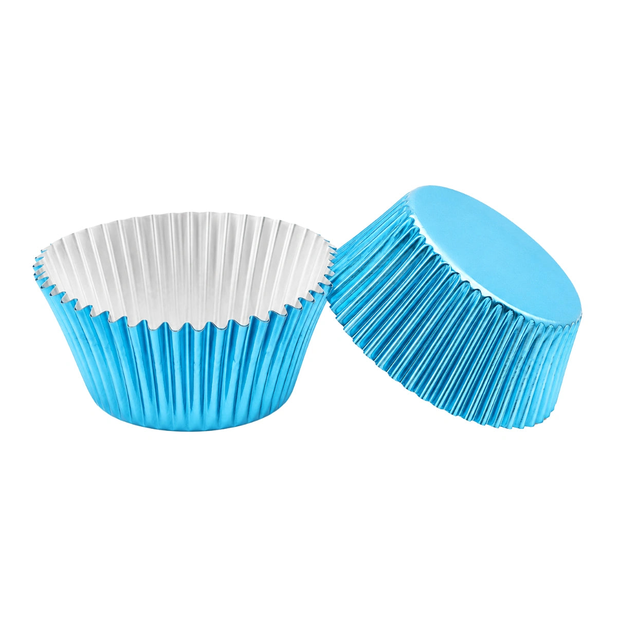 Royal Blue Large Foil Baking Cups 250Pc - Cupcake Cases