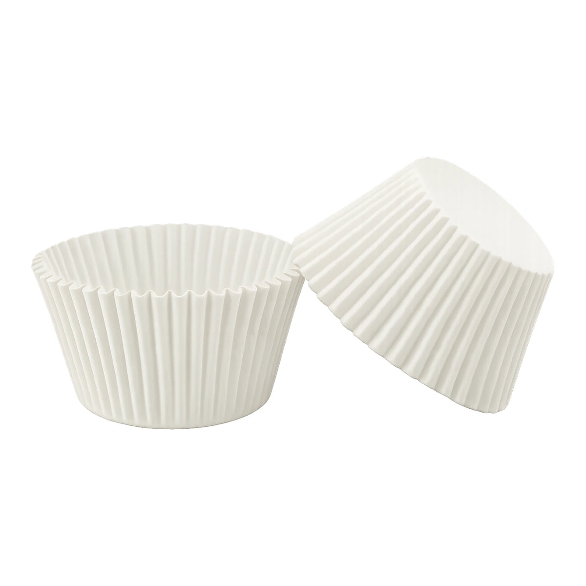 White Large Foil - 250Pieces Plain Baking Cupcake Bulk Cup Cake Case