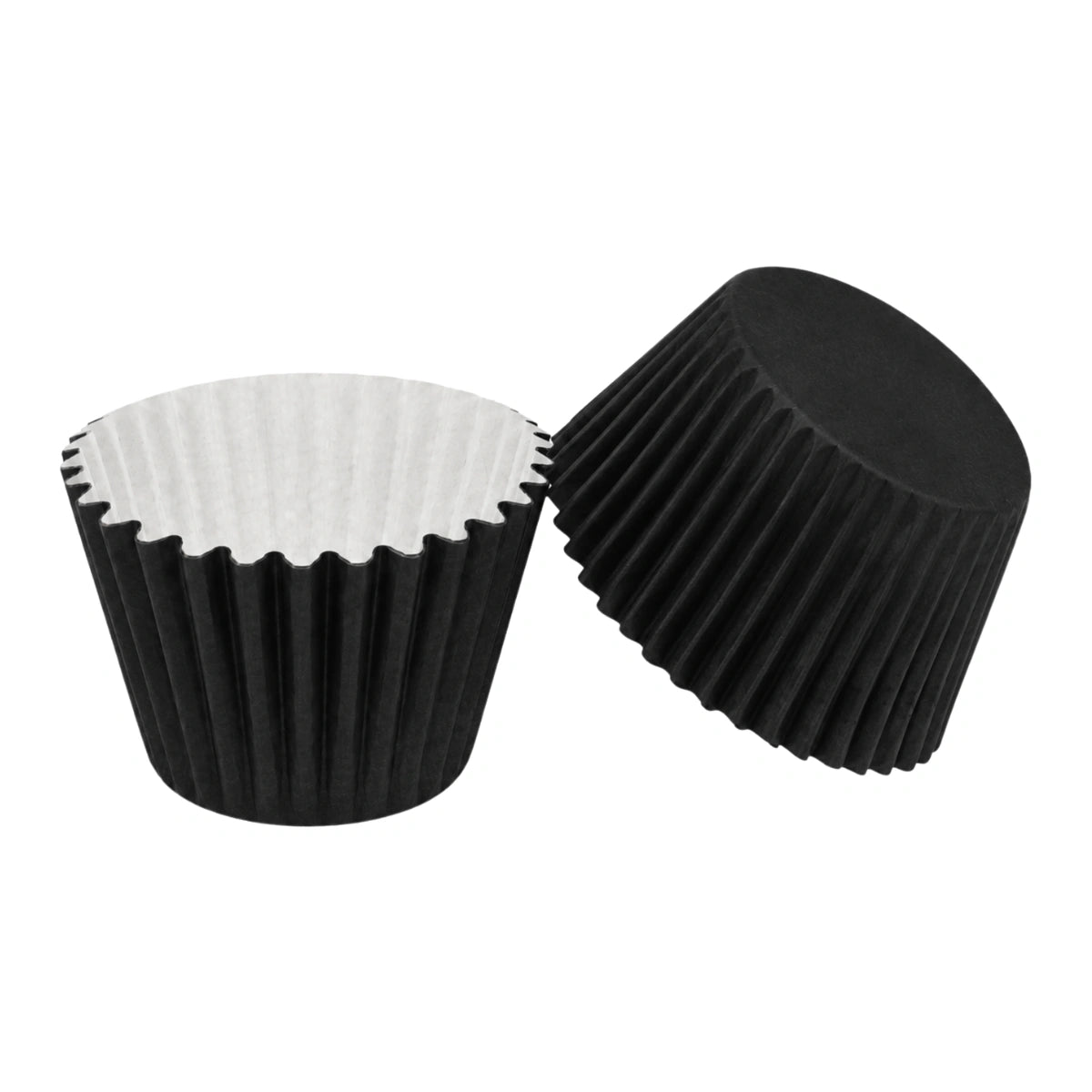 Black Mini 2.5cm Base - 500Pieces Paper Baking Bulk Cupcake Cases Liner