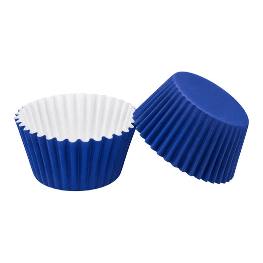 Navy Blue Mini 3.5cm Base - 500Pieces Paper Baking Bulk Cupcake Cases Liner