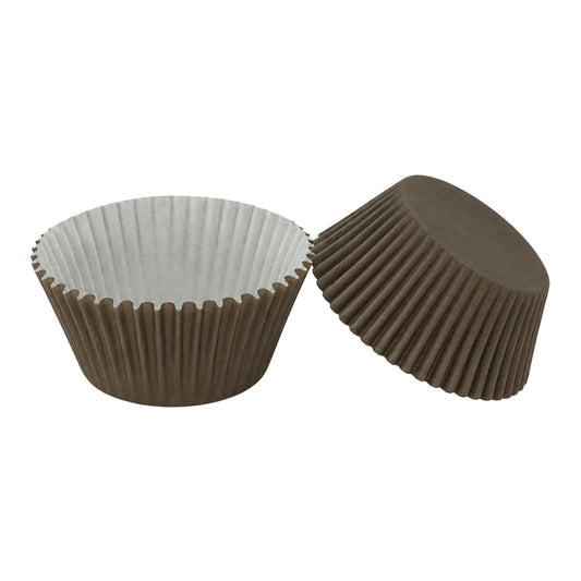 Chocolate Brown Baking Cups 250 Pc - Cupcake Cases