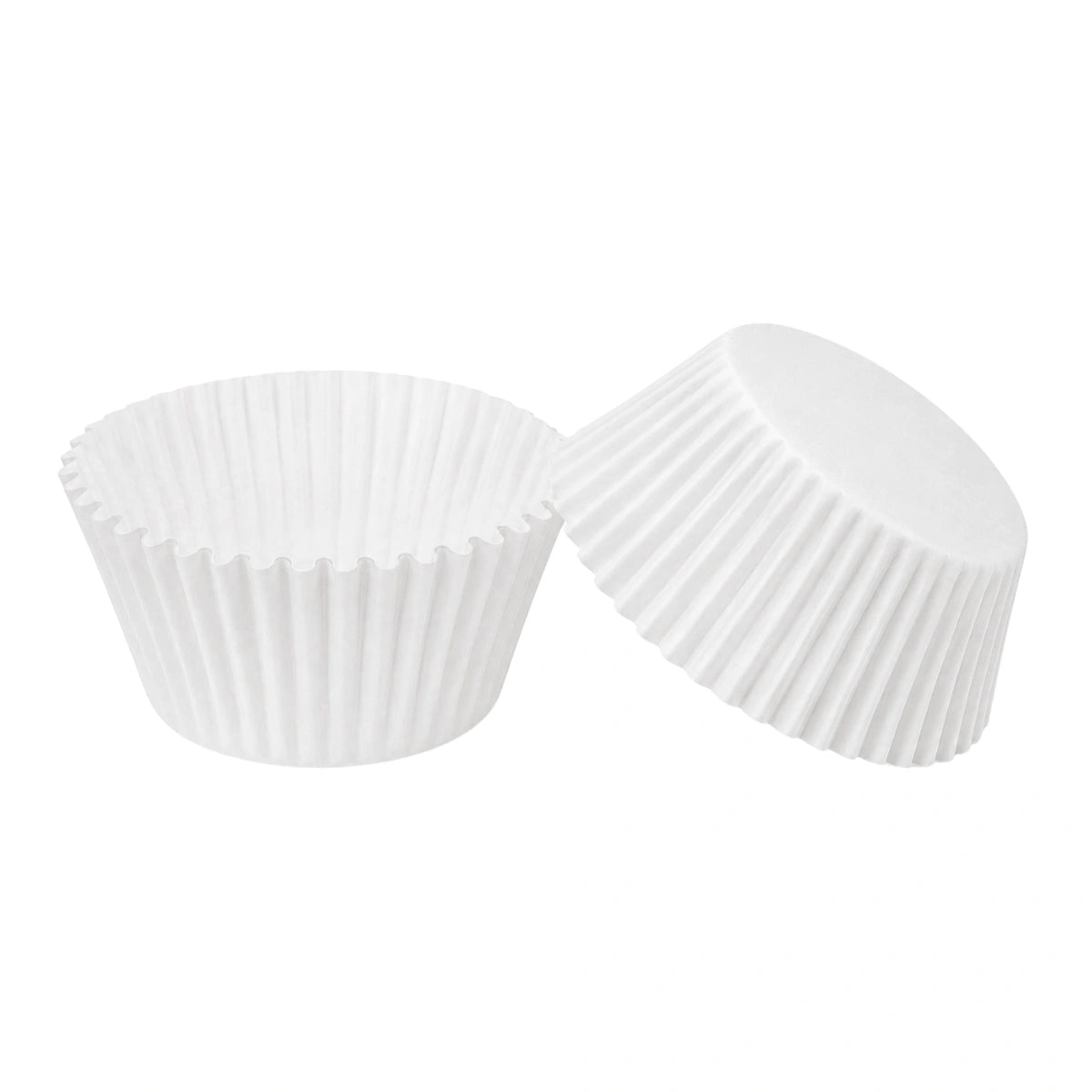 White 250Pc Greaseproof Baking Cupcake Cases - 5X3.2cm